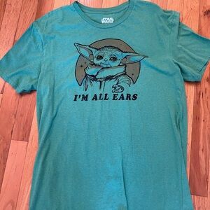 Green Star Wars Graphic Tee